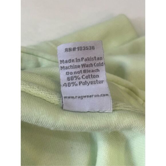 Ragwear Jersey Shore Wild Wood Nautical Fuzzy 3D Embroidery Hooded Pull On Sweat - Picture 5 of 6